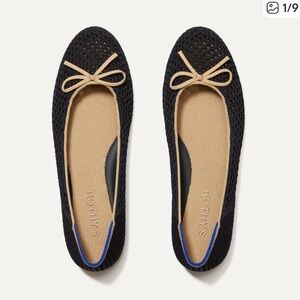 Rothy’s Noir Mesh Ballet Flats Size 9